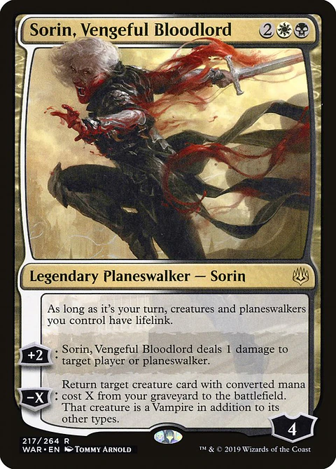 Sorin, Vengeful Bloodlord | Inglés | NM | WAR