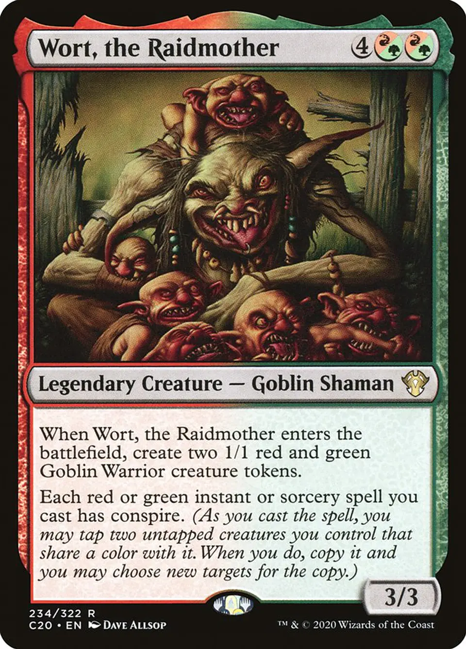 Wort, the Raidmother | Inglés | NM | C20 1
