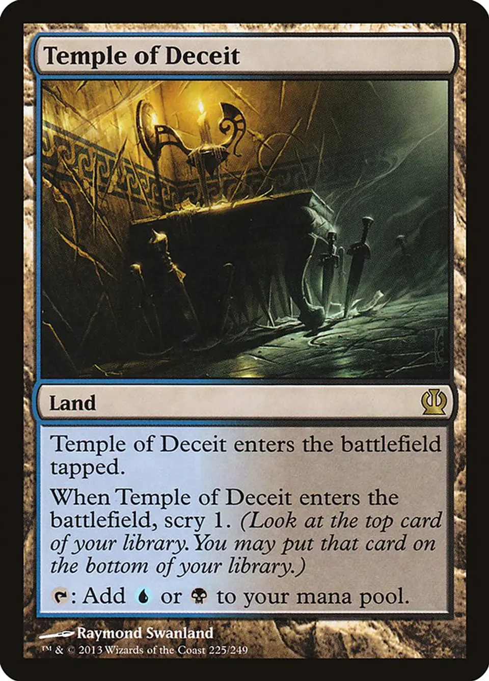 Temple of Deceit | Inglés | NM | THS 1