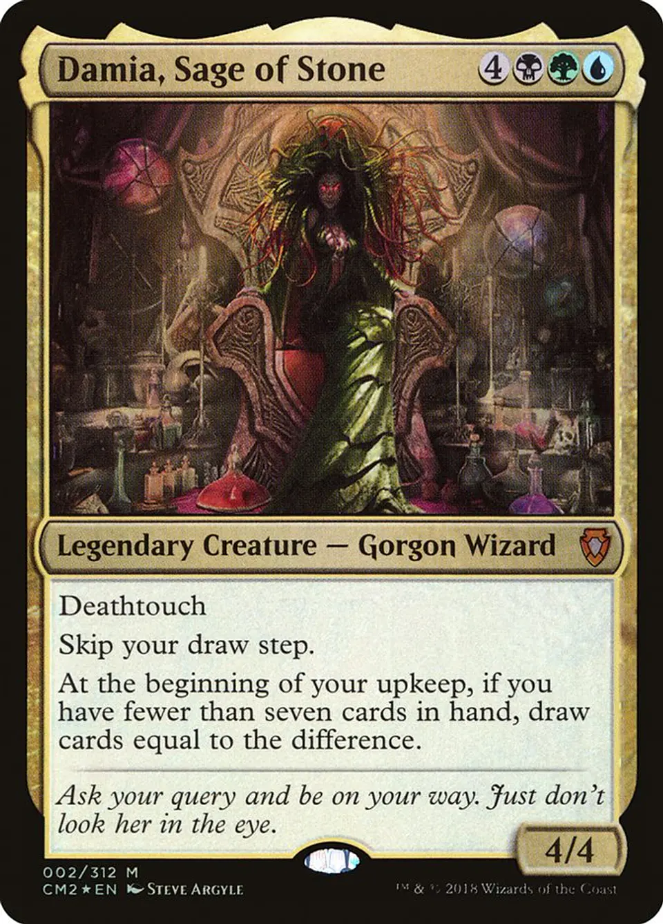 Damia, Sage of Stone (foil) | Inglés | NM | CM2 1