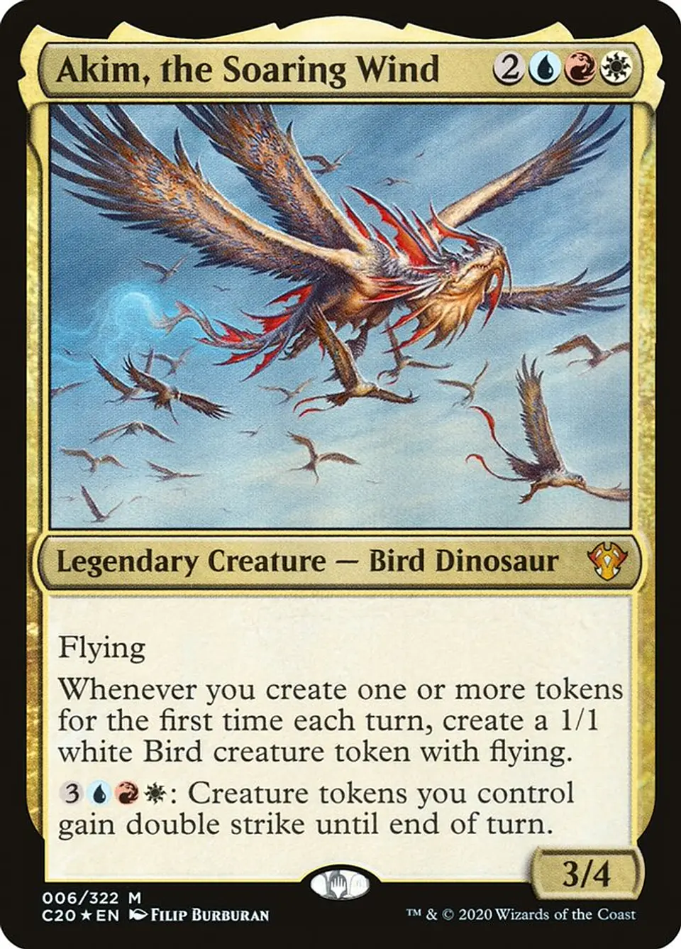 Akim, the Soaring Wind (foil) | Inglés | NM | C20 1
