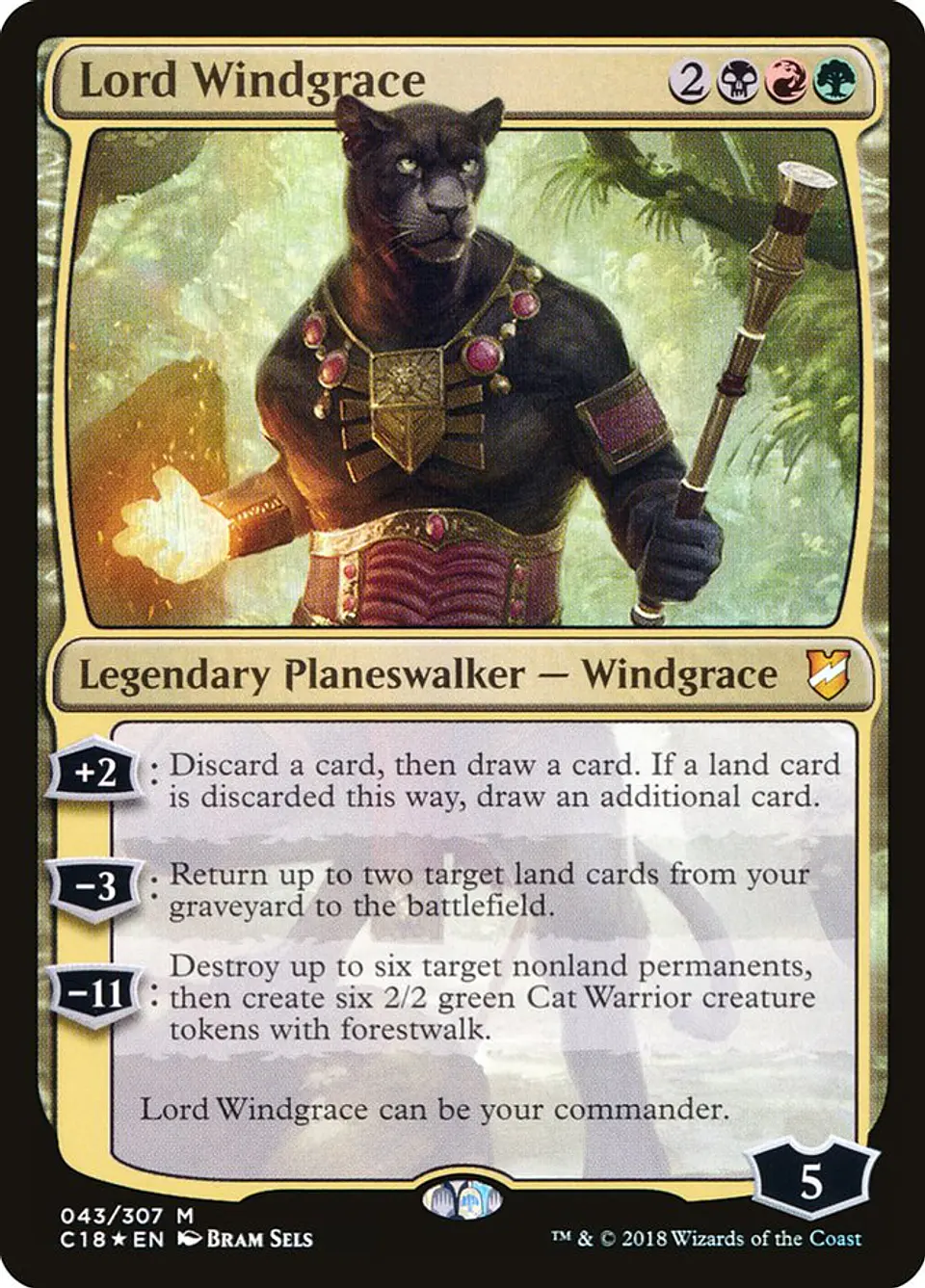 Lord Windgrace (foil) | Inglés | NM | C18 1
