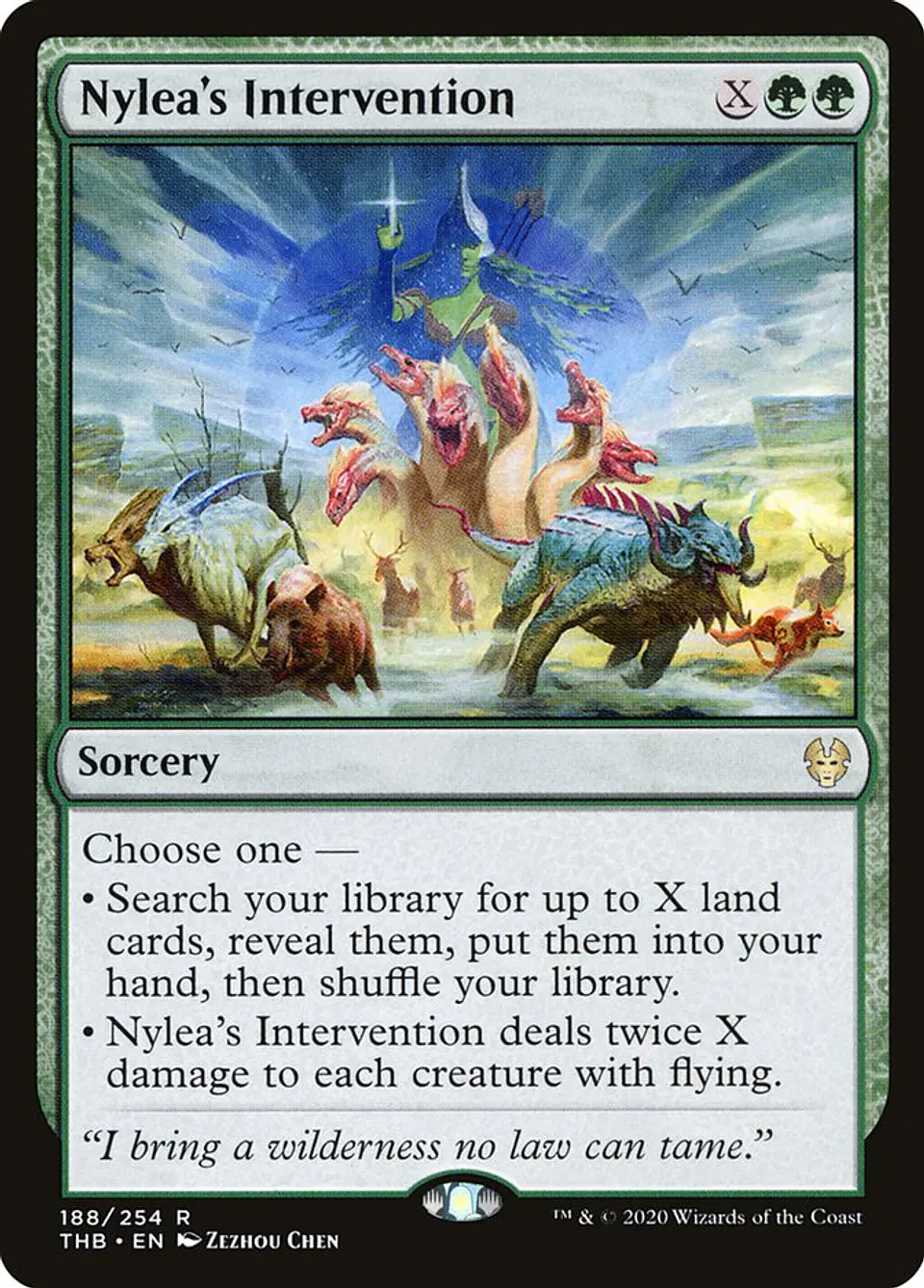 Nylea's Intervention | Inglés | NM | THB 1
