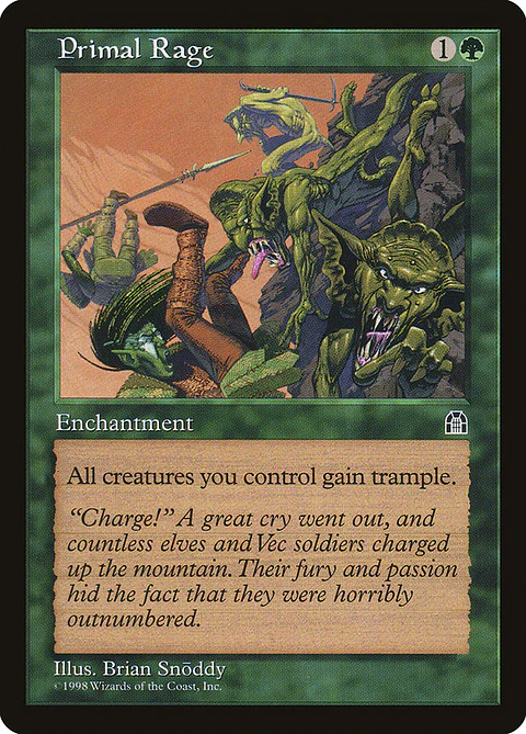 Primal Rage (Retro Frame) | Inglés | NM | STH