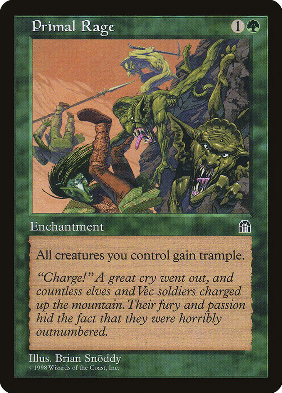Primal Rage (Retro Frame) | Inglés | NM | STH 1