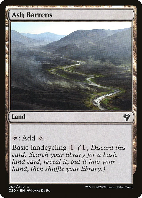 Ash Barrens | Inglés | NM | C20