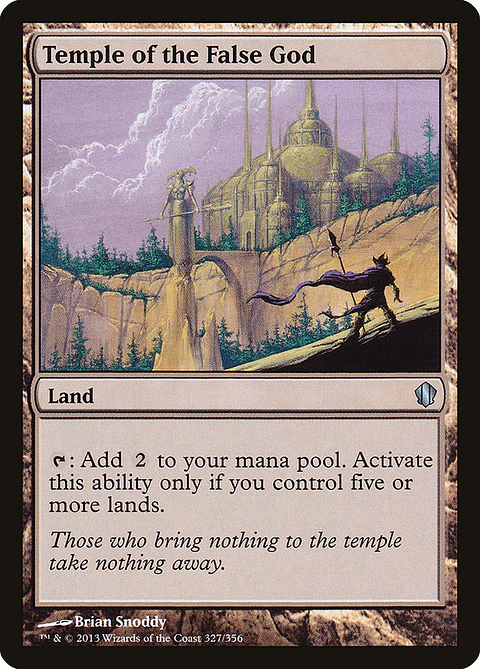 Temple of the False God | Inglés | NM | C13