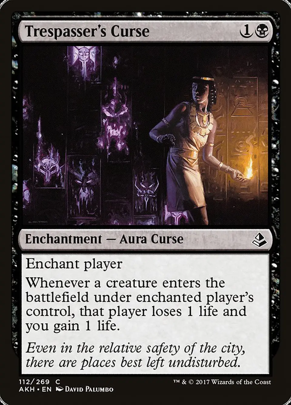 Trespasser's Curse | Inglés | NM | AKH 1