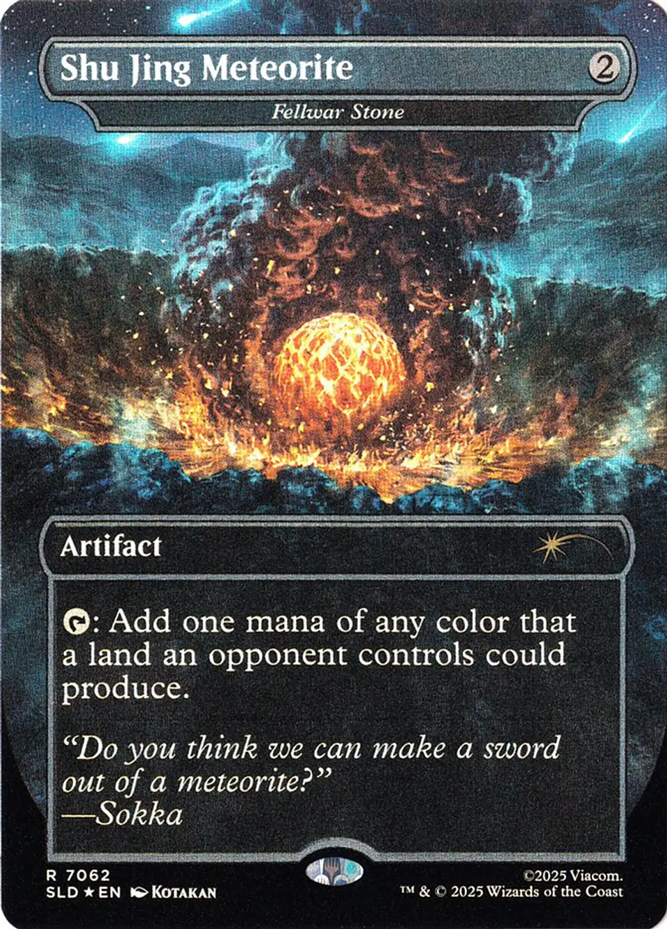 Fellwar Stone (Borderless foil) | Inglés | NM | SLD 1