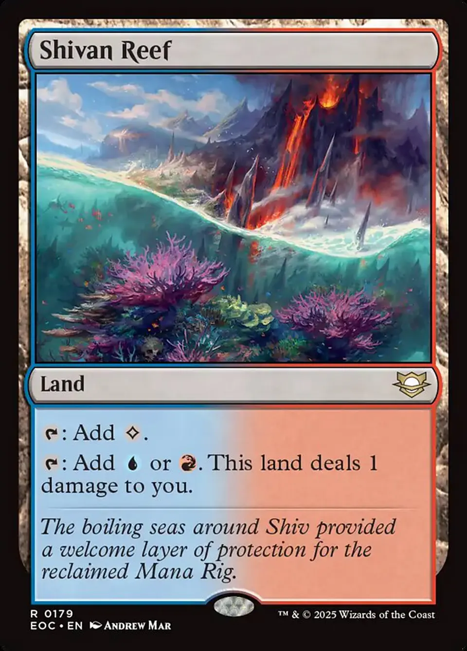 Shivan Reef | Inglés | NM | EOC 1