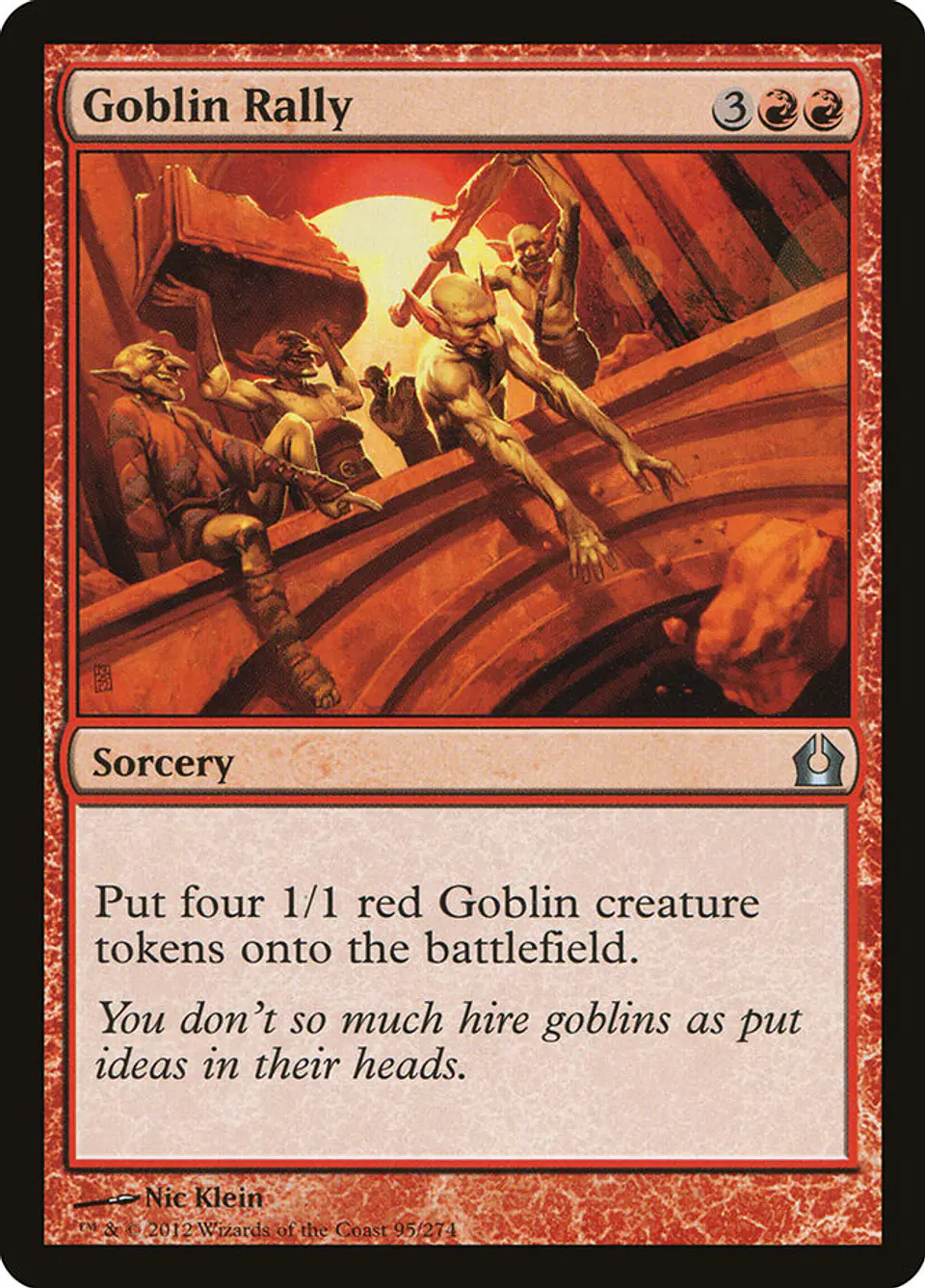 Goblin Rally | Inglés | NM | RTR 1
