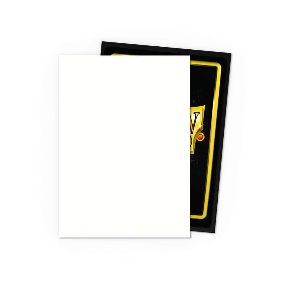 Protectores Dragon Shield Dual Matte - Snow (100 un.) 2