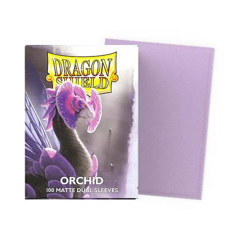 Protectores Dragon Shield Dual Matte - Orchid (100 un.)