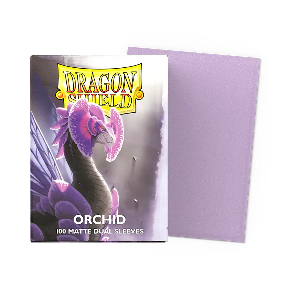Protectores Dragon Shield Dual Matte - Orchid (100 un.) 1