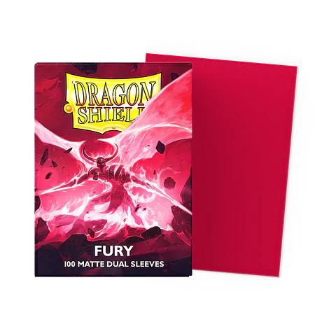 Protectores Dragon Shield Dual Matte - Fury (100 un.)