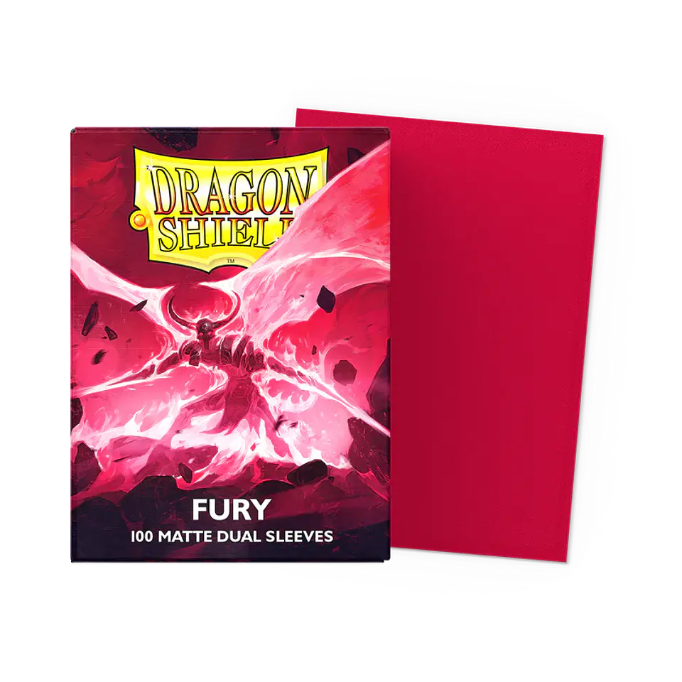 Protectores Dragon Shield Dual Matte - Fury (100 un.) 1