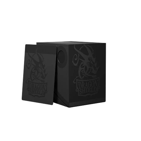 Portamazos Dragon Shield Double Shell - Negro (100+ cartas)