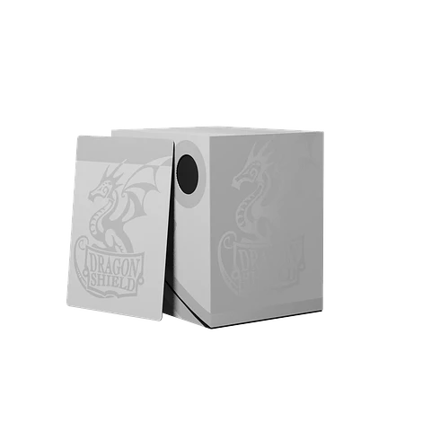 Portamazos Dragon Shield Double Shell - Blanco (100+ cartas)
