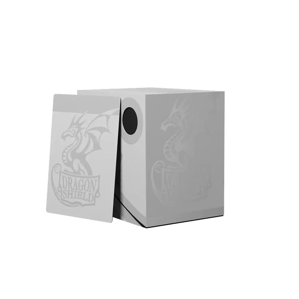 Portamazos Dragon Shield Double Shell - Blanco (100+ cartas) 1