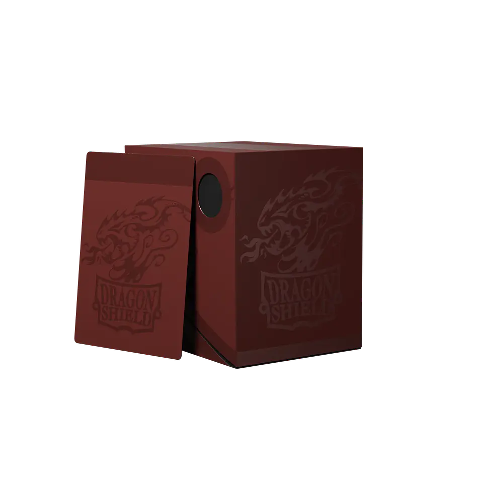 Portamazos Dragon Shield Double Shell - Rojo (100+ cartas) 1