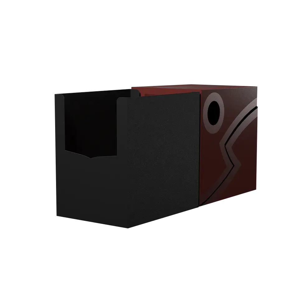 Portamazos Dragon Shield Double Shell - Rojo (100+ cartas) 3