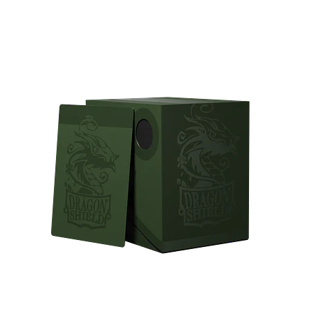 Portamazos Dragon Shield Double Shell - Verde (100+ cartas)