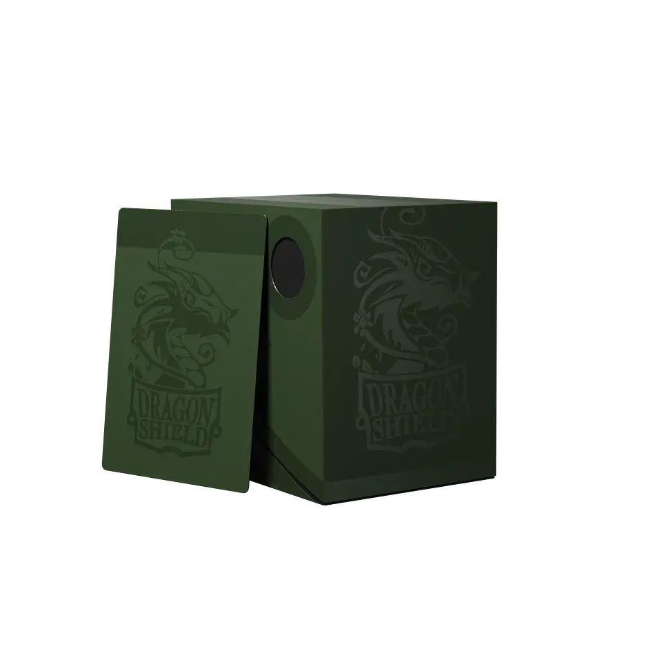 Portamazos Dragon Shield Double Shell - Verde (100+ cartas) 1
