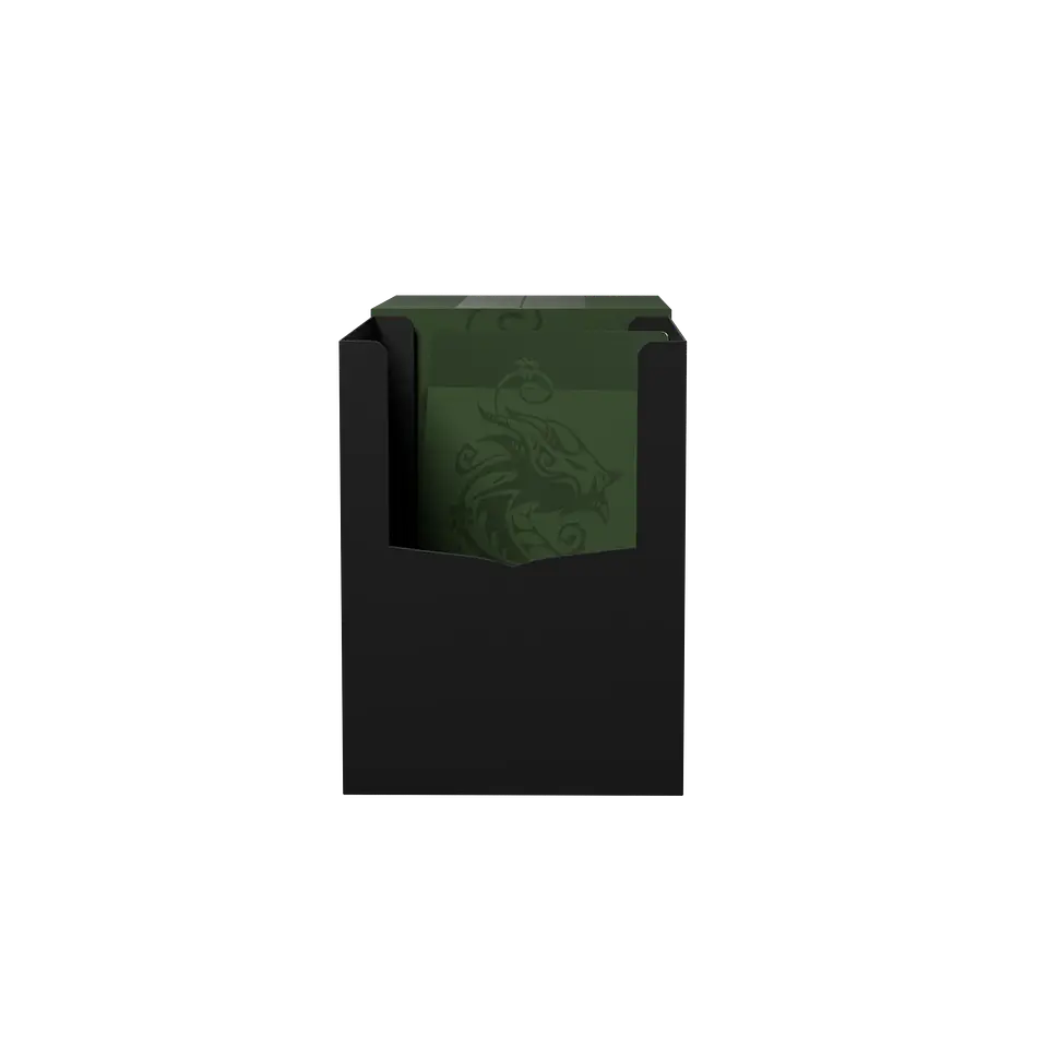 Portamazos Dragon Shield Double Shell - Verde (100+ cartas) 5