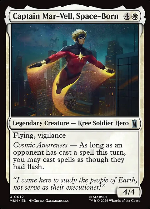 Captain Mar-Vell, Space-Born | Español | NM | MSH