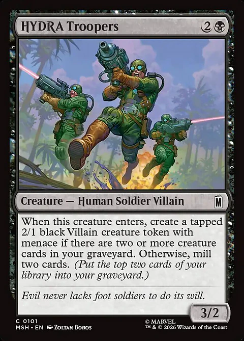 HYDRA Troopers | Español | NM | MSH