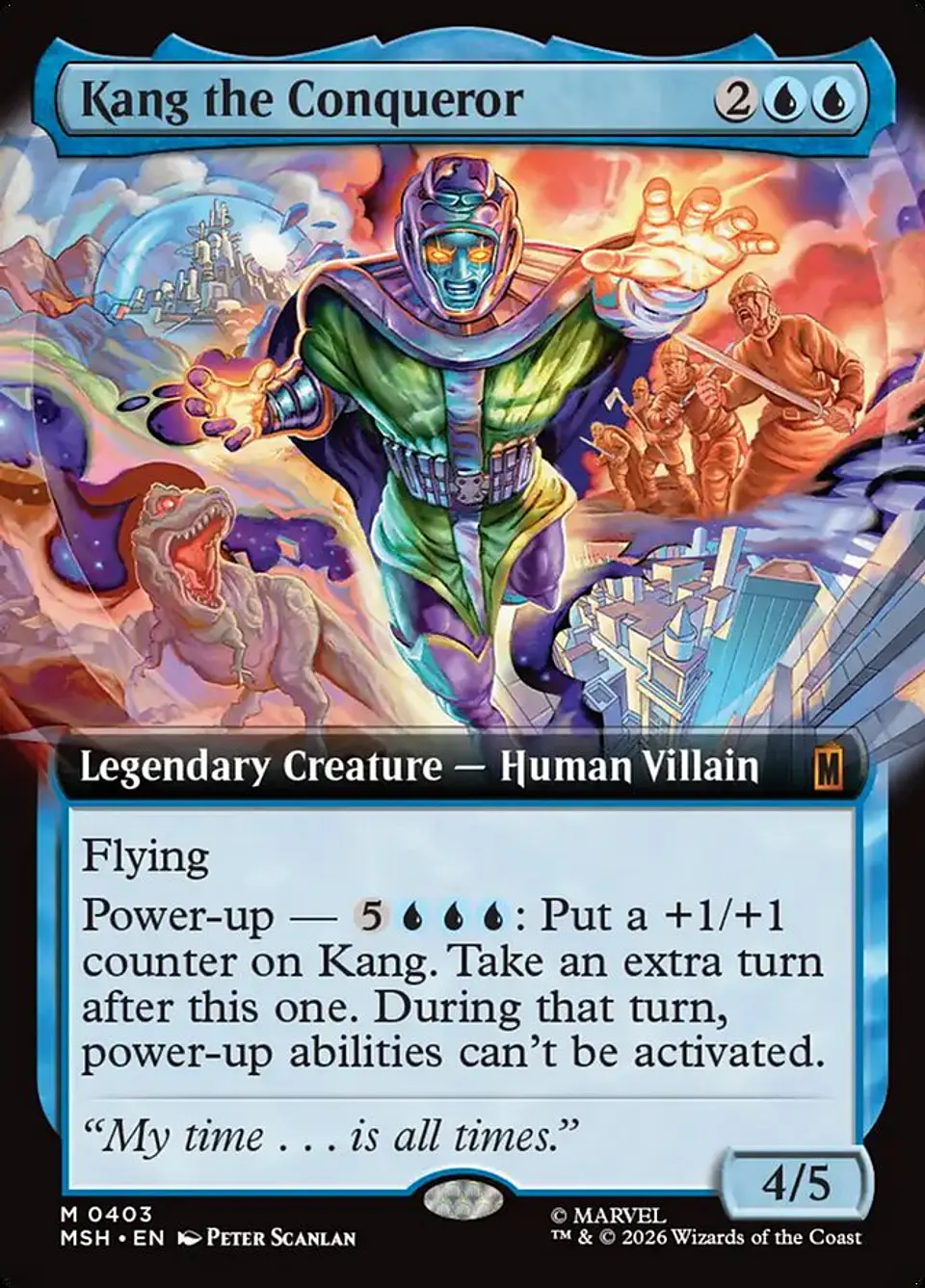 Kang the Conqueror (Extended Art) | Inglés | NM | MSH 1