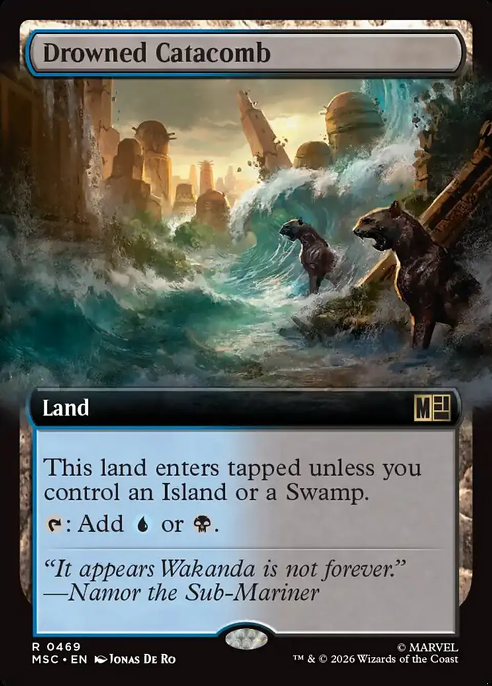Drowned Catacomb (Extended Art) | Inglés | NM | MSC 1