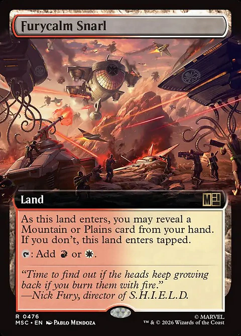 Furycalm Snarl (Extended Art) | Inglés | NM | MSC