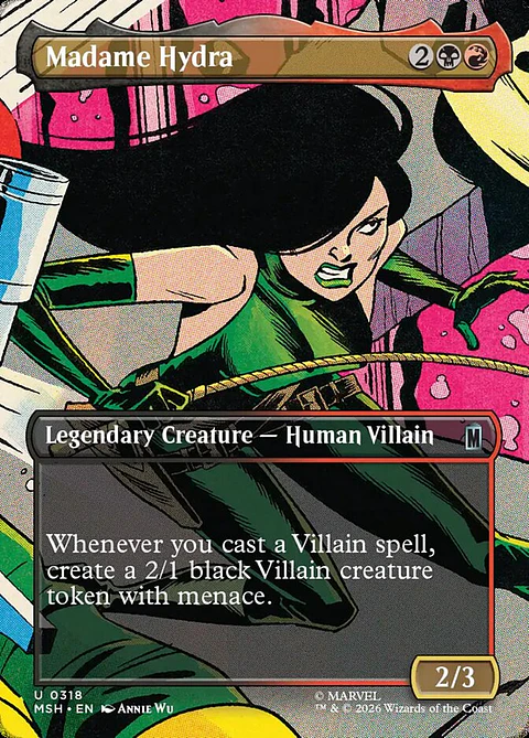 Madame Hydra (Borderless foil) | Inglés | NM | MSH