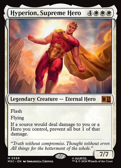 Hyperion, Supreme Hero | Inglés | NM | MSC