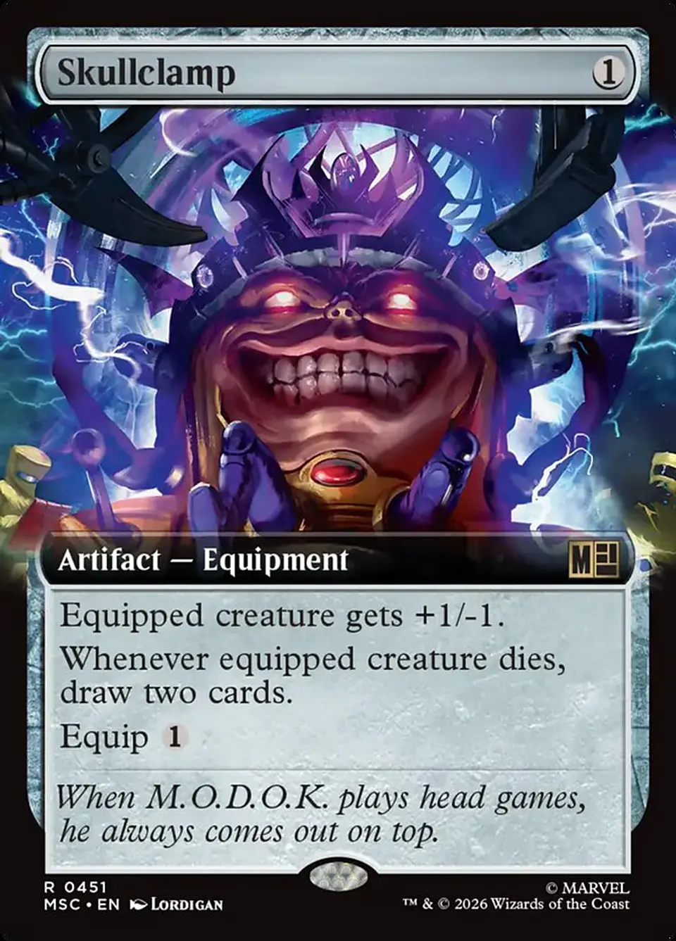 Skullclamp (Extended Art) | Inglés | NM | MSC 1