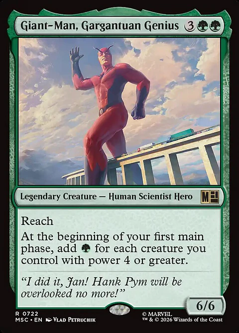 Giant-Man, Gargantuan Genius | Inglés | NM | MSC