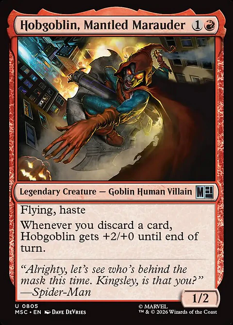 Hobgoblin, Mantled Marauder (foil) | Inglés | NM | MSC