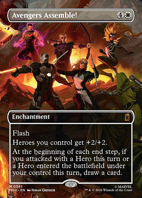 Avengers Assemble! (Borderless foil) | Inglés | NM | MSH