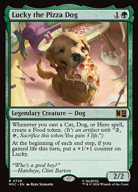 Lucky the Pizza Dog | Inglés | NM | MSC