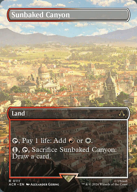 Sunbaked Canyon (Borderless) | Español | NM | ACR