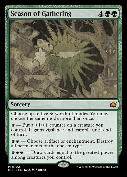Season of Gathering | Español | NM | BLB