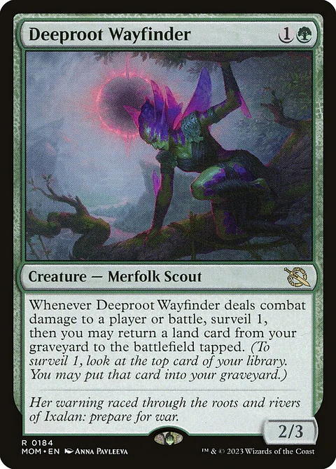 Deeproot Wayfinder | Español | NM | MOM