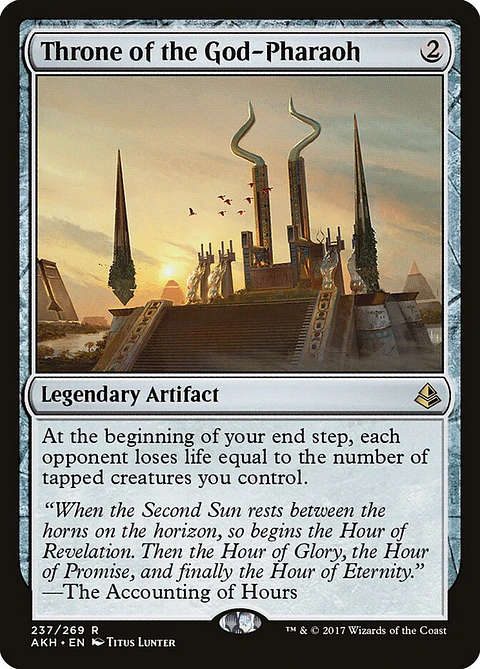 Throne of the God-Pharaoh | Español | NM | AKH