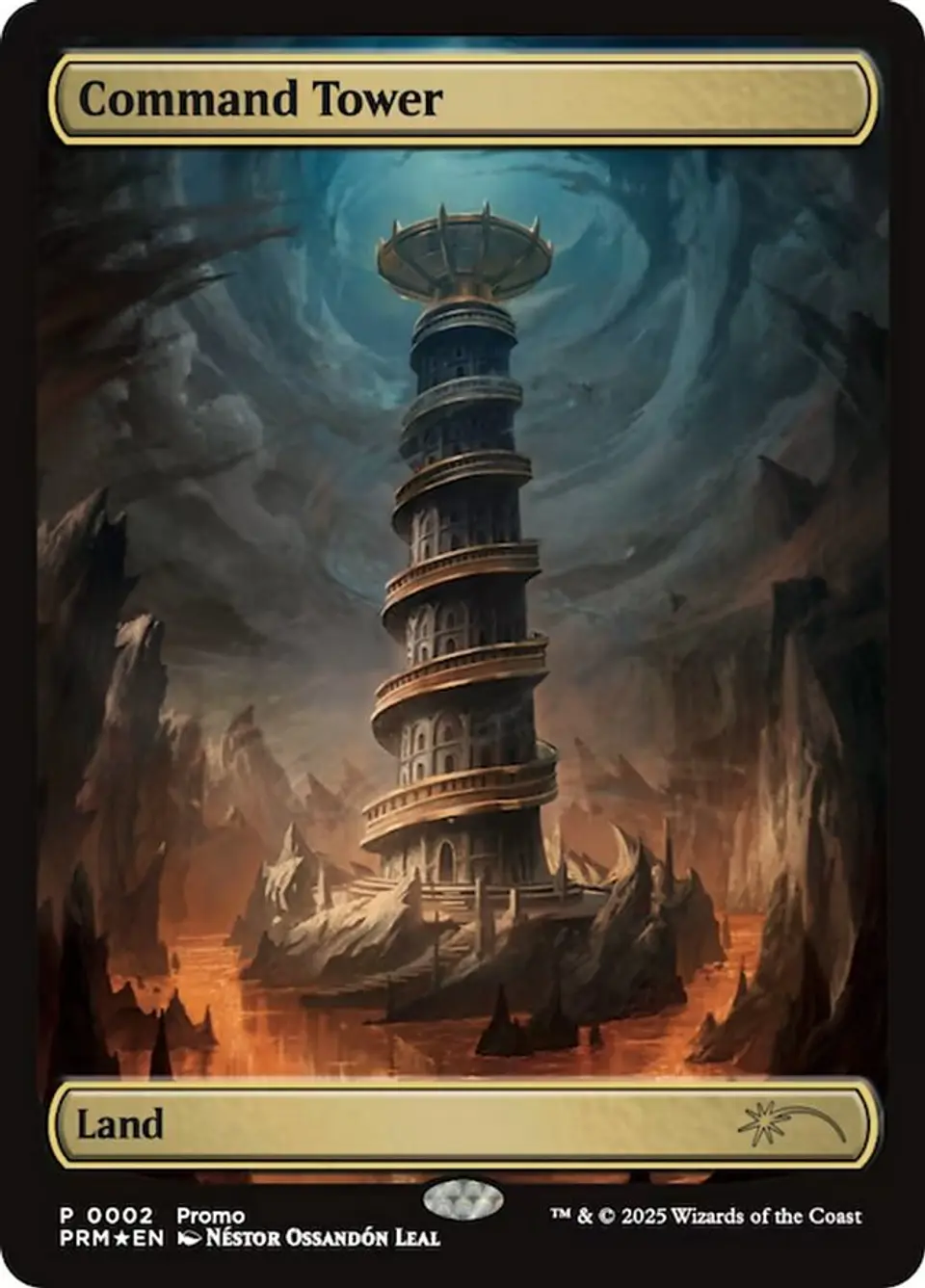 Command Tower (foil) | Inglés | NM | PW25 1