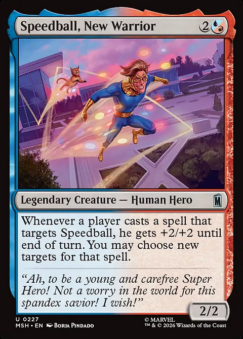 Speedball, New Warrior (foil) | Inglés | NM | MSH