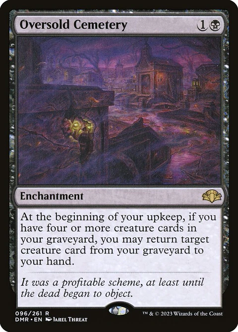 Oversold Cemetery | Inglés | NM | DMR