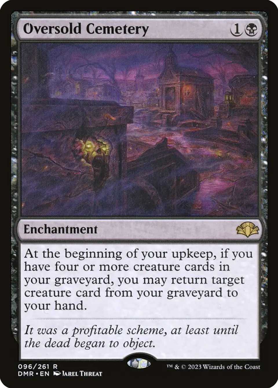 Oversold Cemetery | Inglés | NM | DMR 1