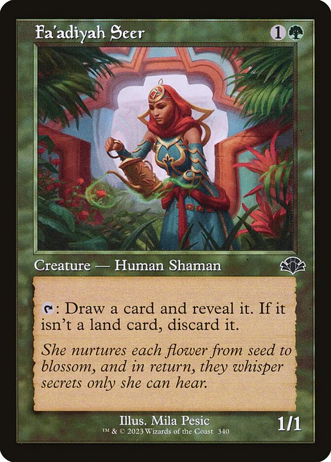 Fa'adiyah Seer (Retro Frame) | Inglés | NM | DMR