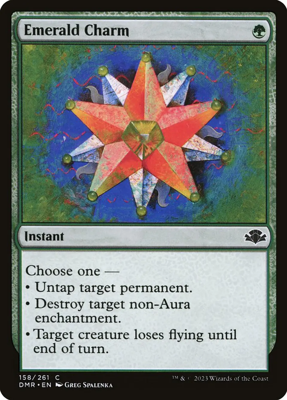 Emerald Charm | Inglés | NM | DMR 1